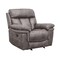 Armen Living Estelle Power Recliner Chair in Gunmetal Fabric LCES1GM - alternate 1